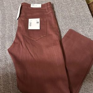 Vervet High Rise Slim Straight jeans size 31